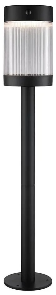 Nordlux - LED соларна лампа COUPAR LED/3,2W/5V IP44 черна