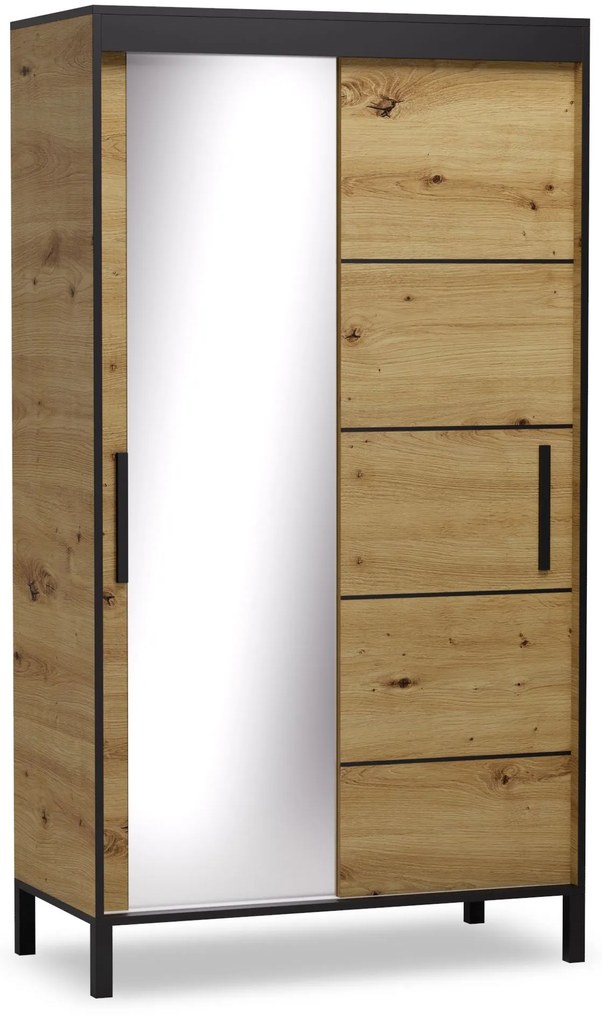 Гардероб Curt-Μ плъзгане-Artisan