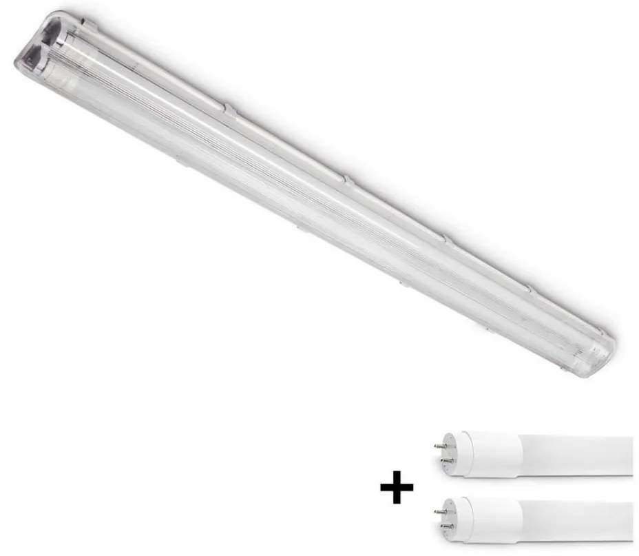LED техническо осветително тяло T8 2xG13/18W/230V 4000K IP65
