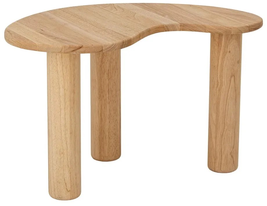 Масичка за кафе от масивно каучуково дърво в естествен цвят 44x65 cm Luppa – Bloomingville