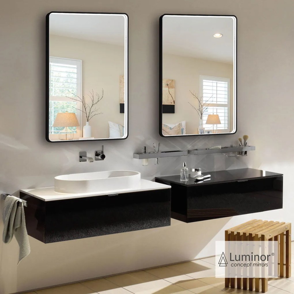 Огледало Cob Light Luminor-100 x 70 εκ.