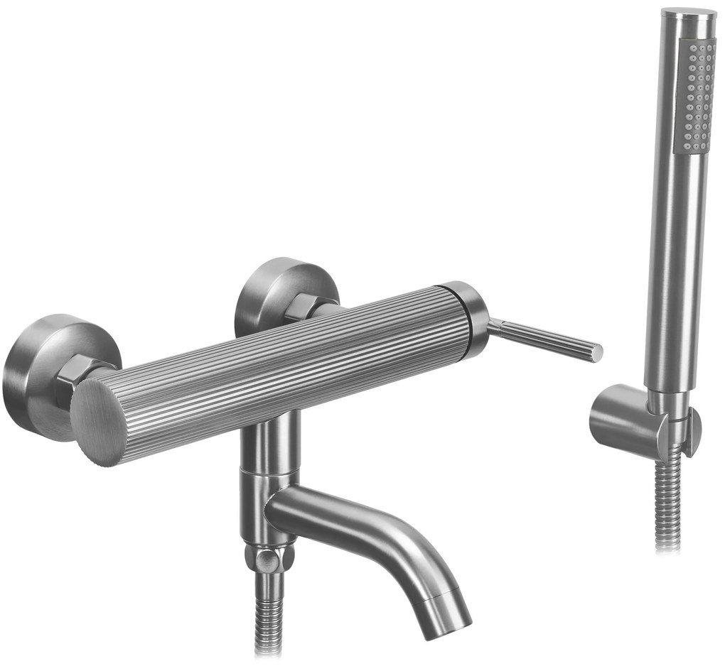 Смесител за вана Rea Argon Brush Nickel