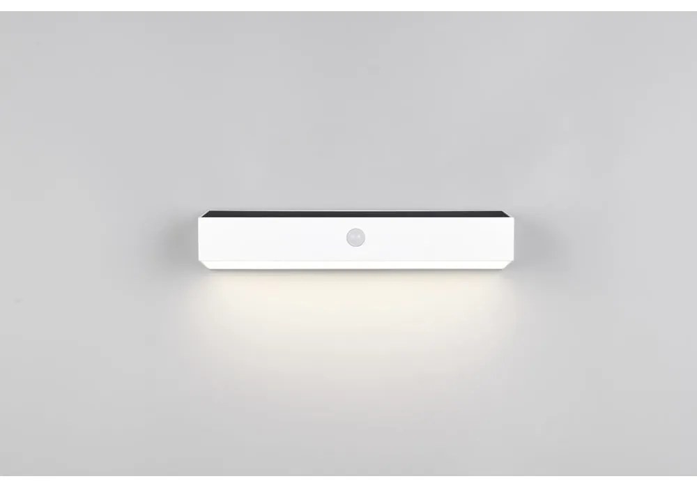 LED стенно външно осветително тяло със соларен панел (височина 6 cm) Silves – Trio