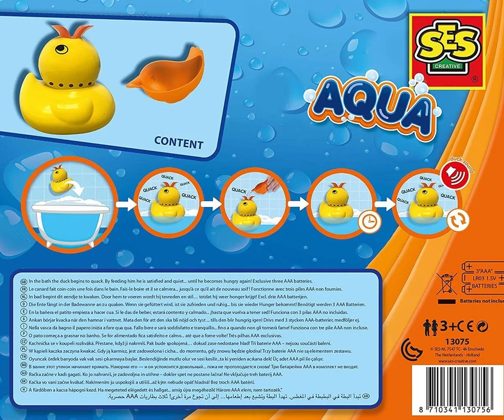 SES - Пате със звук за банята