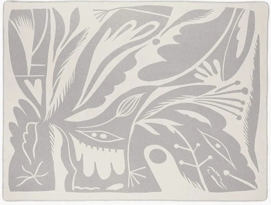 Светлосиво одеяло 165x200 cm Lino – noo.ma