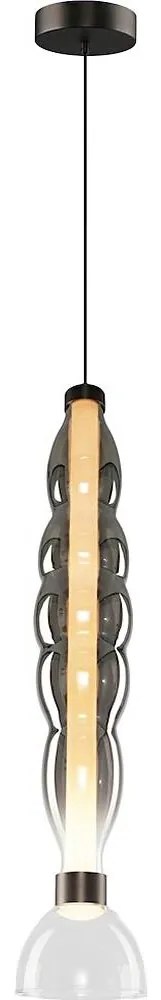 LED Пендел LUCCO LED/18W/230V Ø 15 см опушен