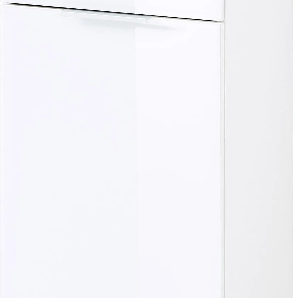 Дъбов шкаф за баня в бял\естествен цвят 39x112 cm Pescara - Germania