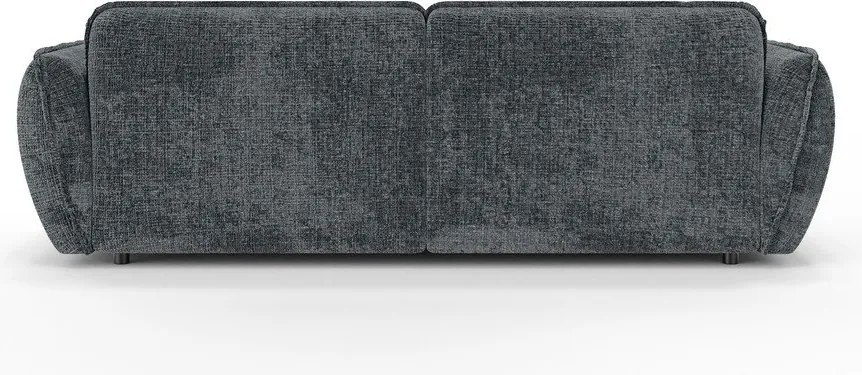 Тъмносив шенилов ъглов диван (ляв ъгъл) Nelia – Ropez