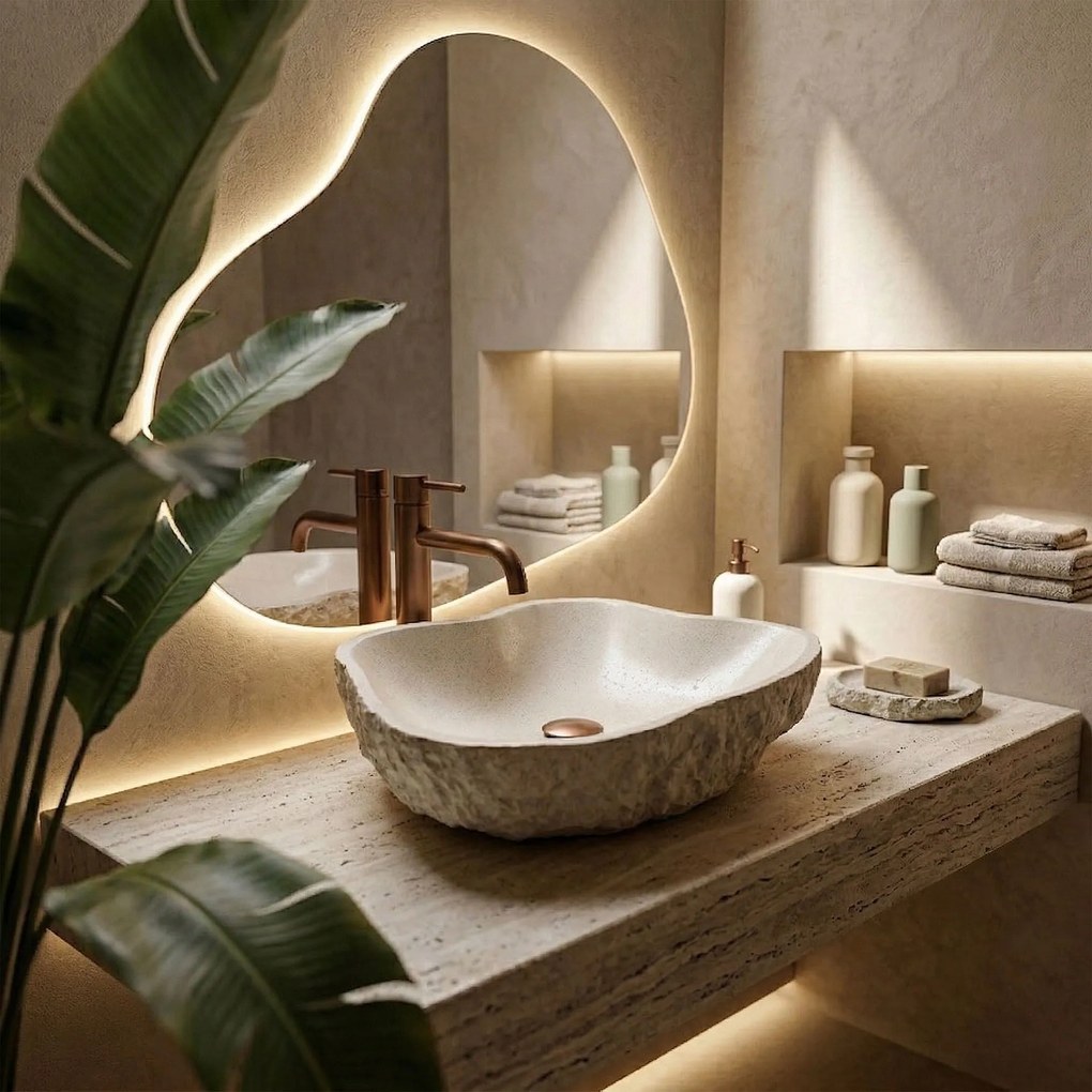 Умивалник за плот Isla Warm Beige