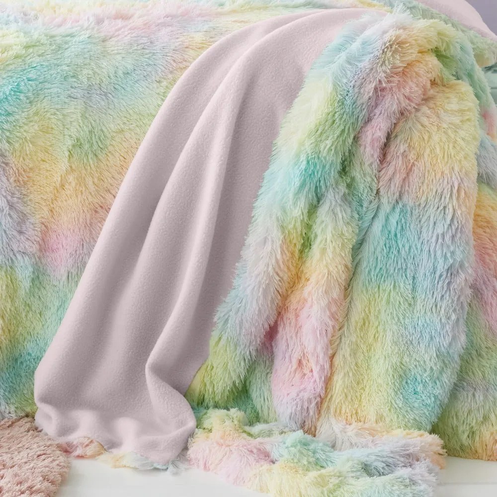 Бебешко одеяло от микроплюш 130x170 cm Rainbow Cuddly – Catherine Lansfield