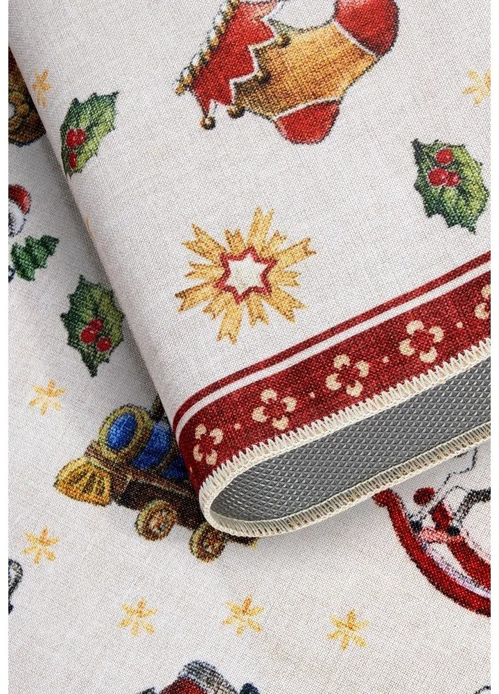 Червена пътека с коледен мотив 80x200 cm Red Christmas – Villeroy&amp;Boch