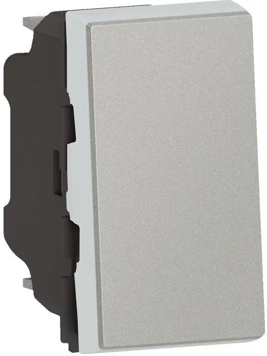 Legrand Бутон 1 мод. цвят алуминий Easy-Led Mosaic  - 079230L