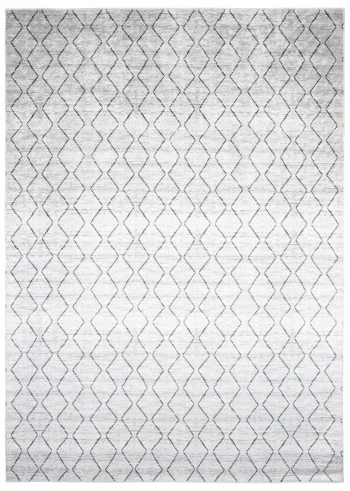 Светлосив модерен килим със семпъл модел Ширина: 160 см | Дължина: 230 см