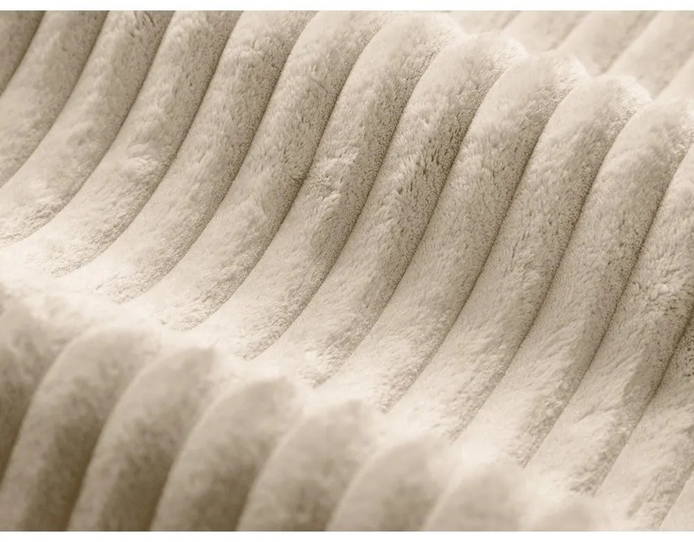 Бежова табуретка от рипсено кадифе Dia – Micadoni