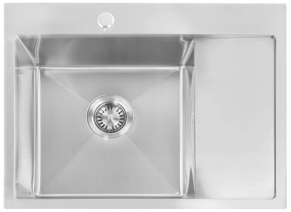 Стоманена мивка Fin BRUSH NICKEL