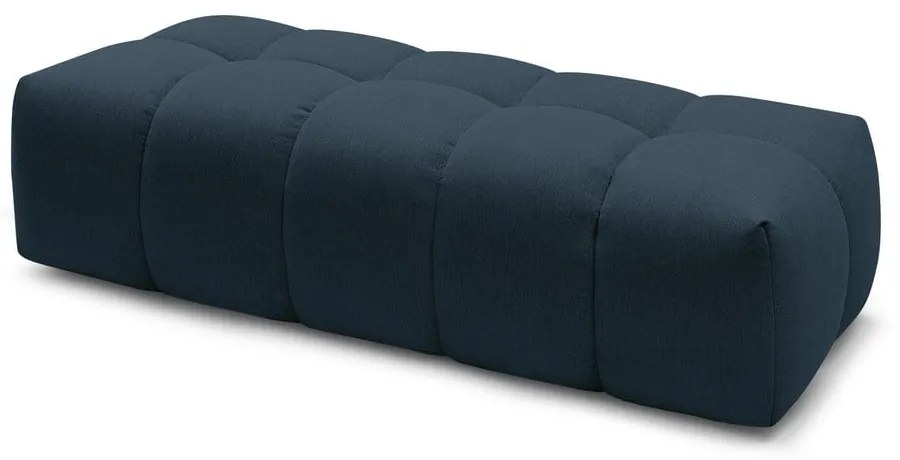 Тъмносиня табуретка за крака Mont-Blanc - Bobochic Paris