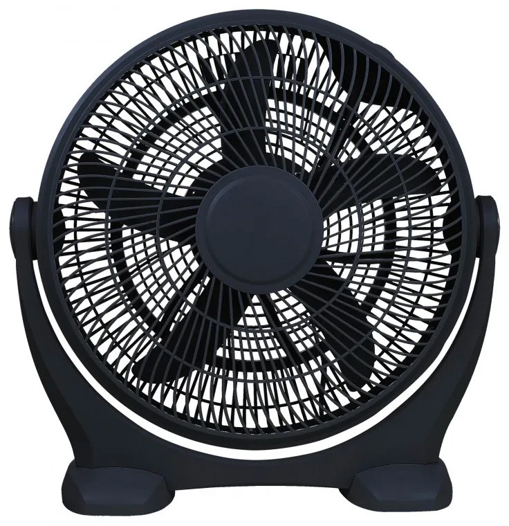 Вентилатор Elite EHFB-1332, 60W, 35 см, 3 скорости, 5 перки, Осцилация, Регулируем наклон, Черен