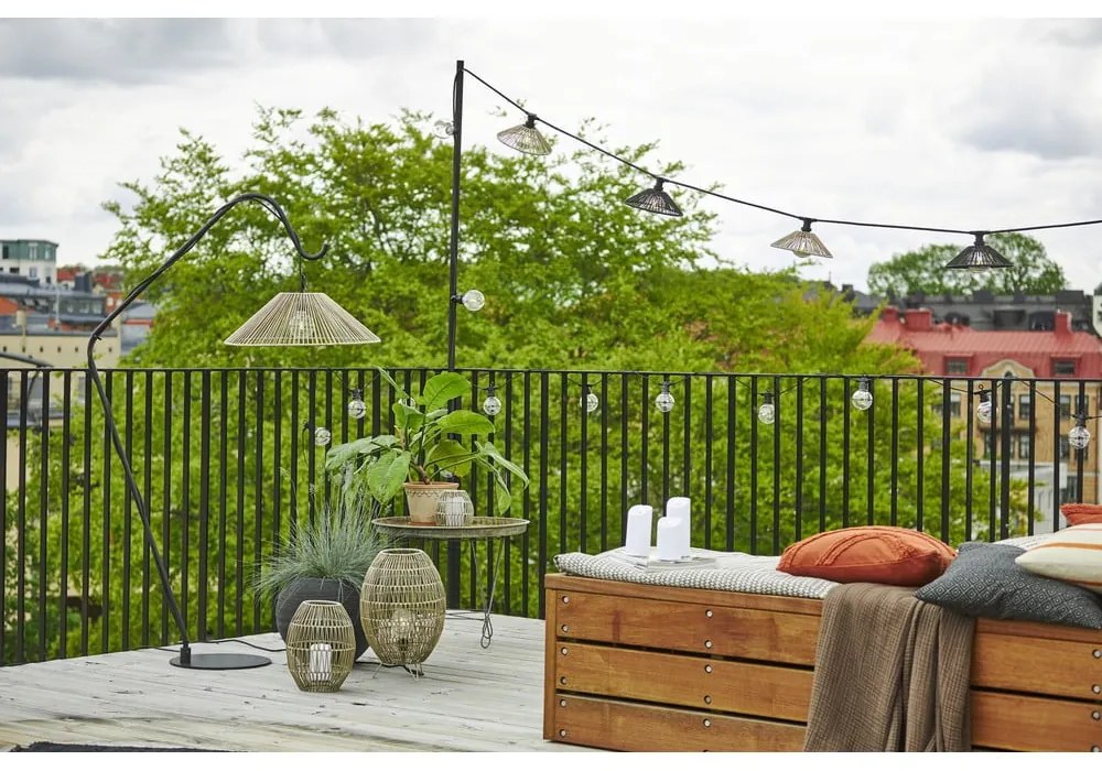 Бежов абажур ø 38 cm Vide - Star Trading