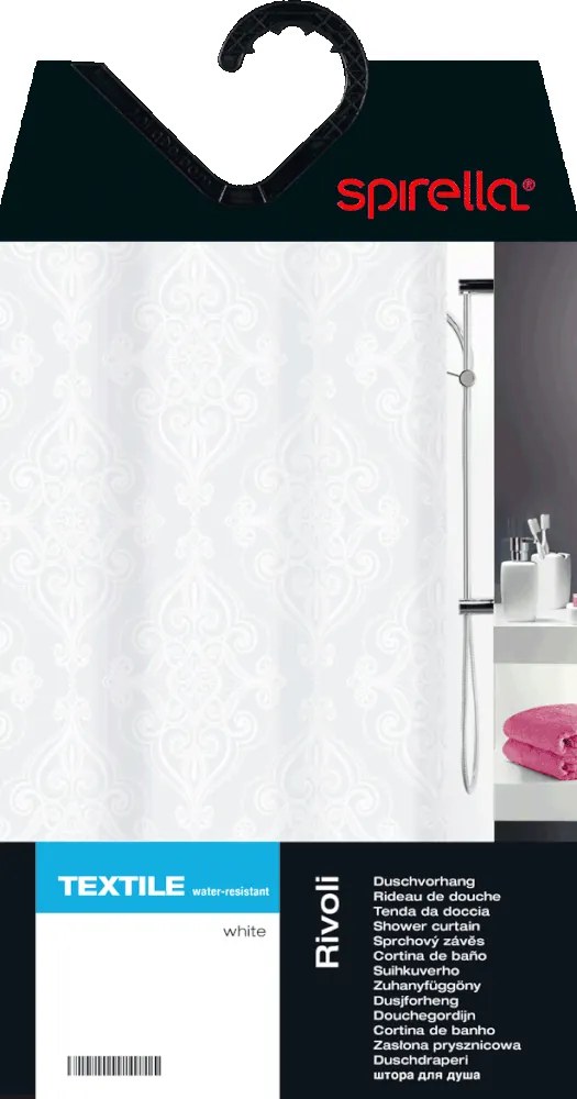 Завеса за душ 180x200 cm Rivoli – Spirella