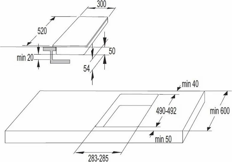 Плот за вграждане Gorenje ECT322BSC, 2900W, StopGo, Защита за деца, BoilControl, Таймер, Черен