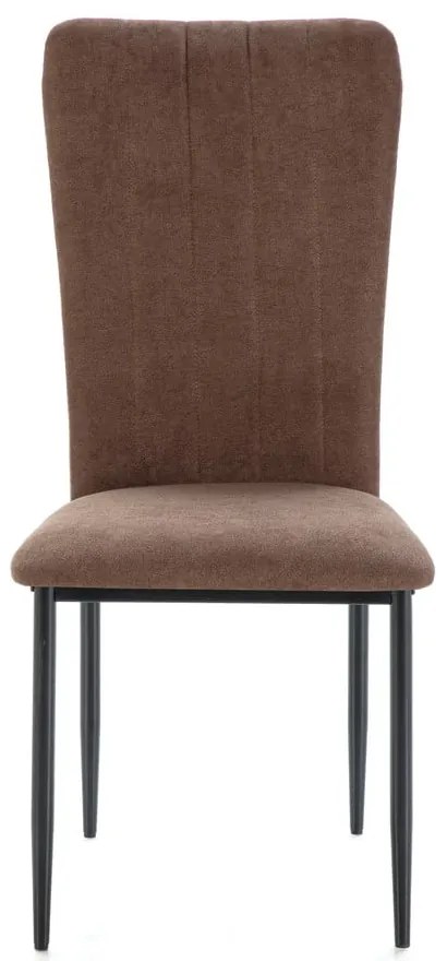 Кафяви трапезни столове в комплект от 4 бр. Holly – Marckeric