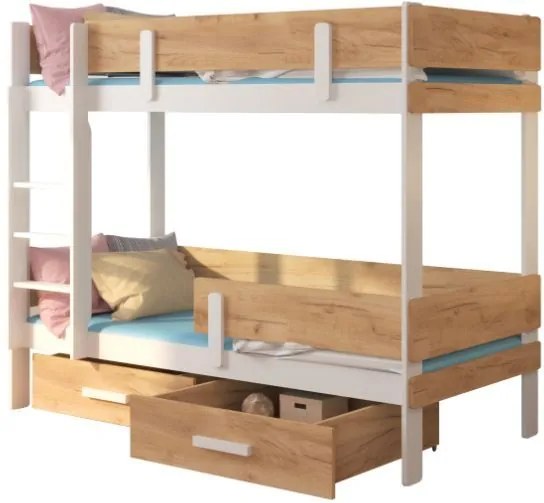 Двуетажно легло Kiruna plus-200 x 90-Fusiko-Gkri
