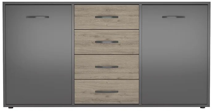 скрин ORINOCO с две врати и четири чекмеджета 4-45-2