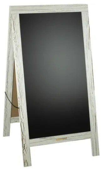 Horecano - Информационна дъска 101,5x50,8см винтидж бяло (HC-981625)