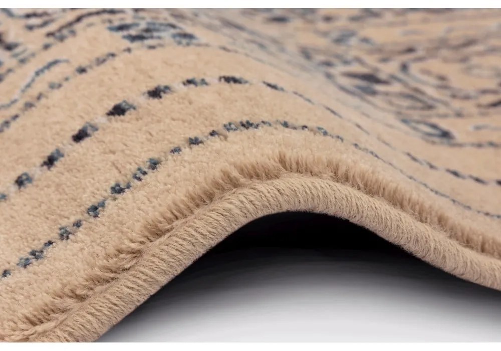 Бежов вълнен килим 160x240 cm Joanne - Agnella