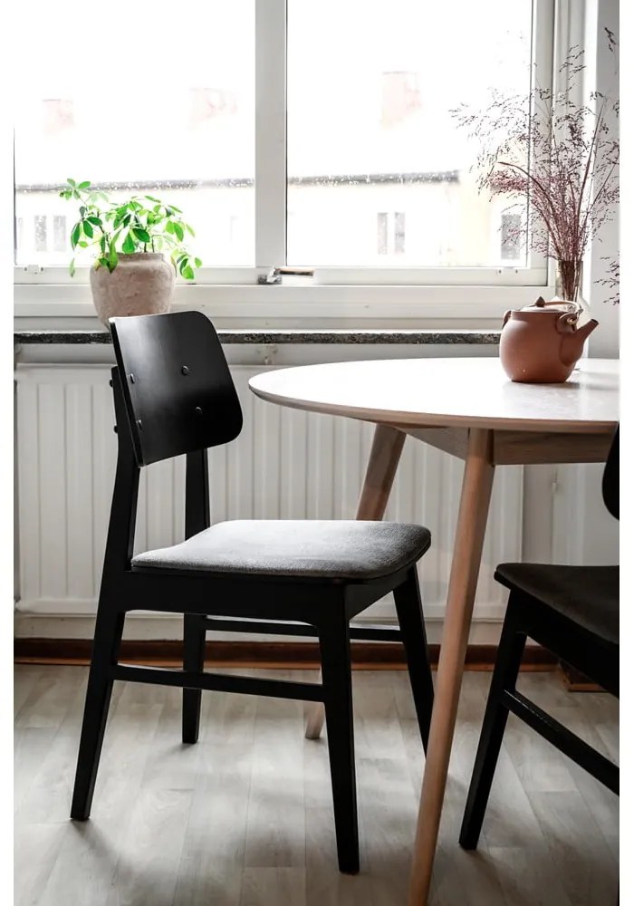 Кръгла маса за хранене с плот от дъб 115x115 cm Yumi - Rowico