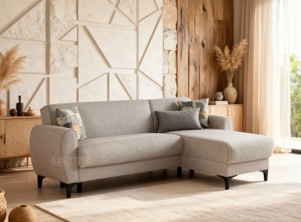 Ъглов диван Билбао с механизъм клик