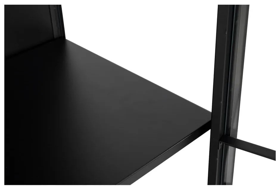 Черен метален шкаф 80x180 cm Newcastle - Actona