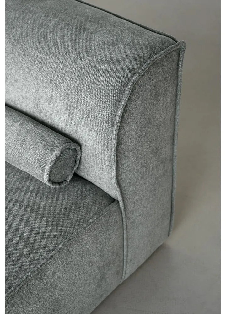 Зелен модулна лежанка (десен ъгъл) Flex Felix – Miuform