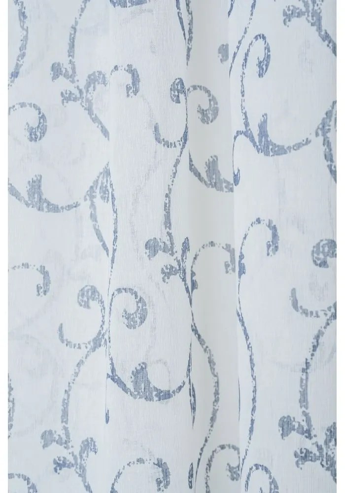 Синьо-бяла завеса 300x260 cm Fiesta - Mendola Fabrics