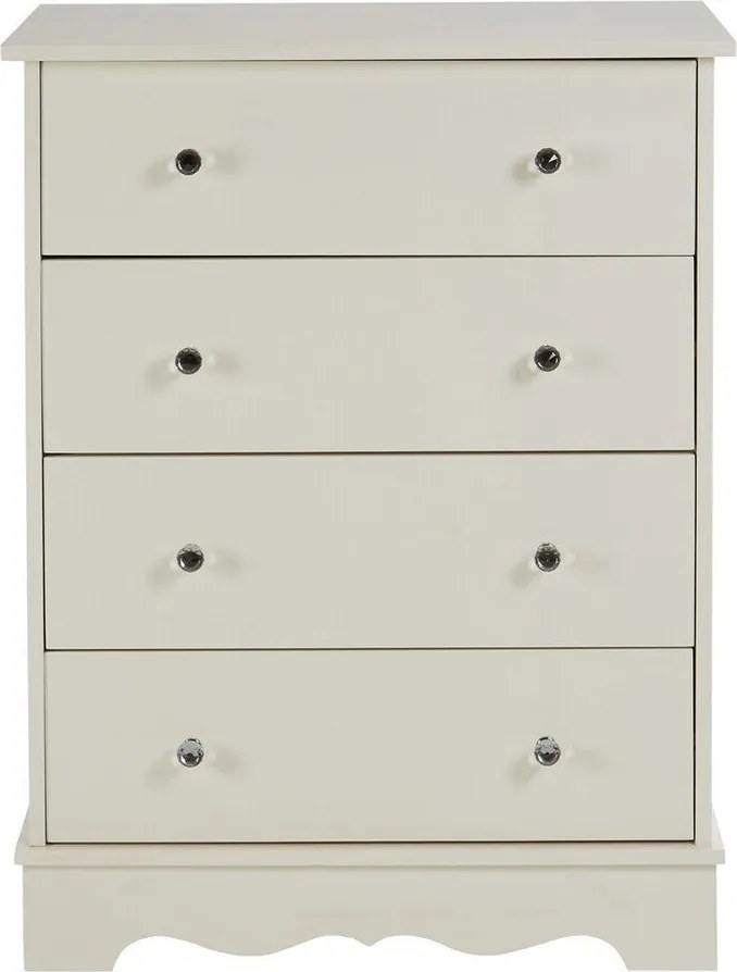 Скрин в цвят слонова кост 69x89x42 cm Emily – Premier Housewares