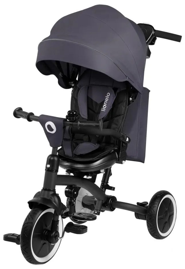 Lionelo - Детска триколка TRIS PLUS Grey Stone