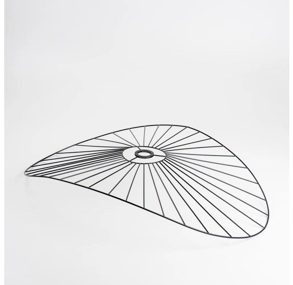 Универсален абажур CURITIBA 60x80 cm черен