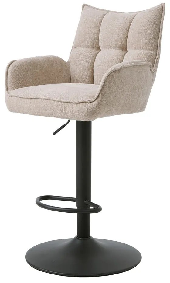 Кремави бар столове в комплект от с регулируема височина 2 бр. Marilla – Unique Furniture