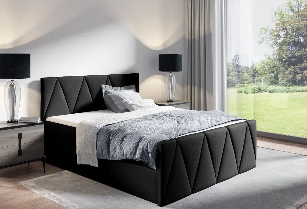 Тапицирано легло Aldo Lux-Prasino-140 x 200