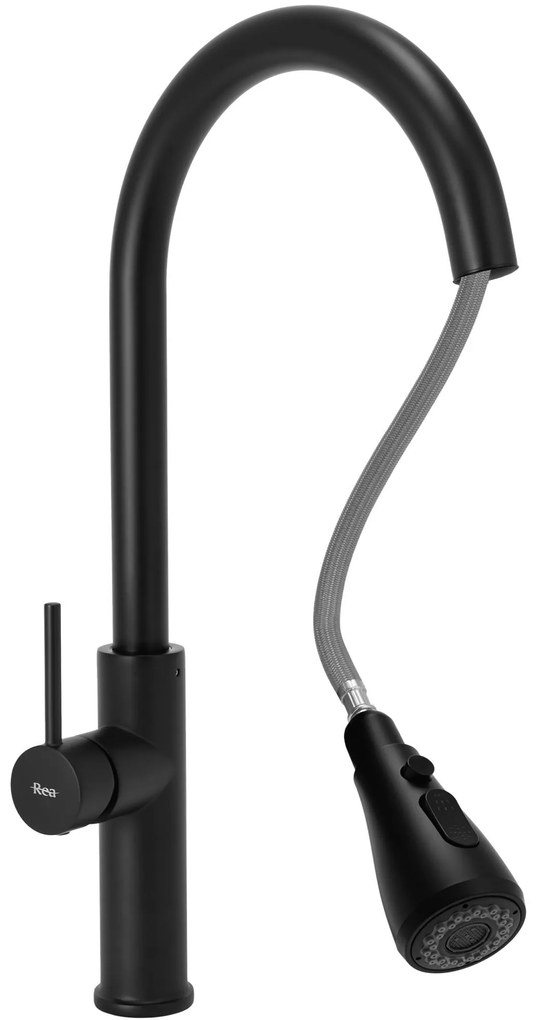 Смесител за кухня Rea Nest Black Matt