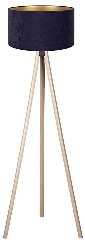 Brilagi - Лампион VELVET 1xE27/60W/230V бежов/син