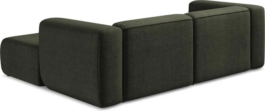 Зелен ъглов диван (десен ъгъл) Ekahi – Makamii