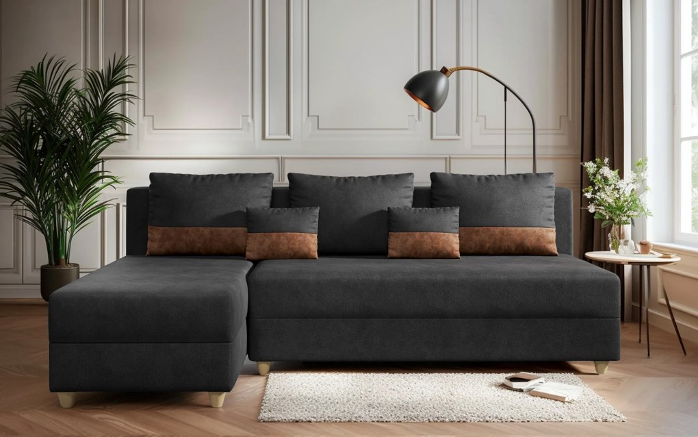 Разтегателен ъглов диван Дафини