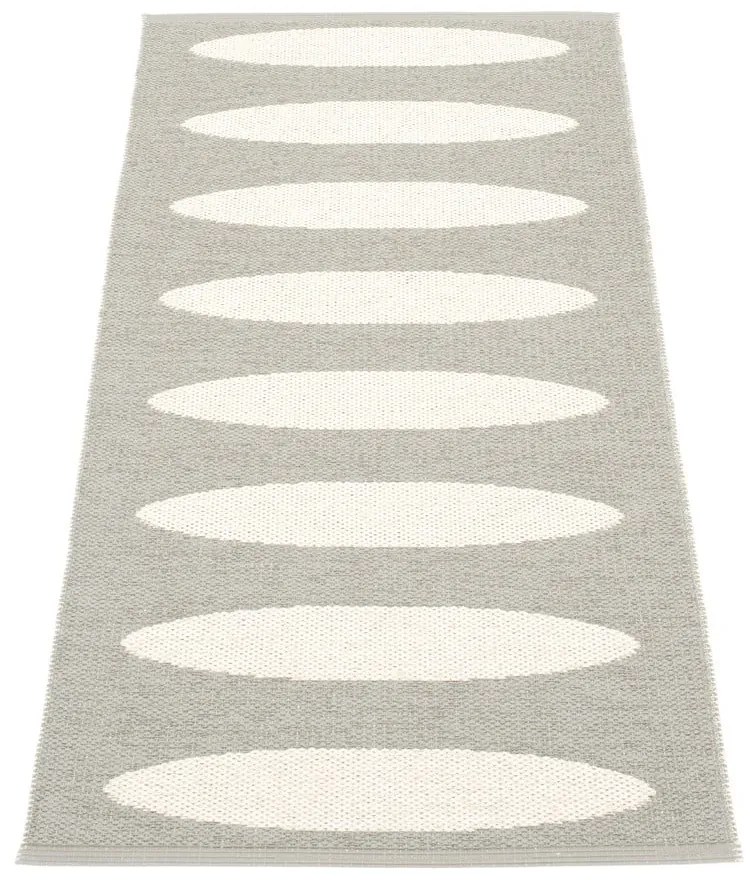 Сива пътека за открито и закрито 70x150 cm Ella Warm Grey – Pappelina