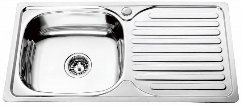 Кухненска мивка алпака 7843R Темпико,78х43.3см