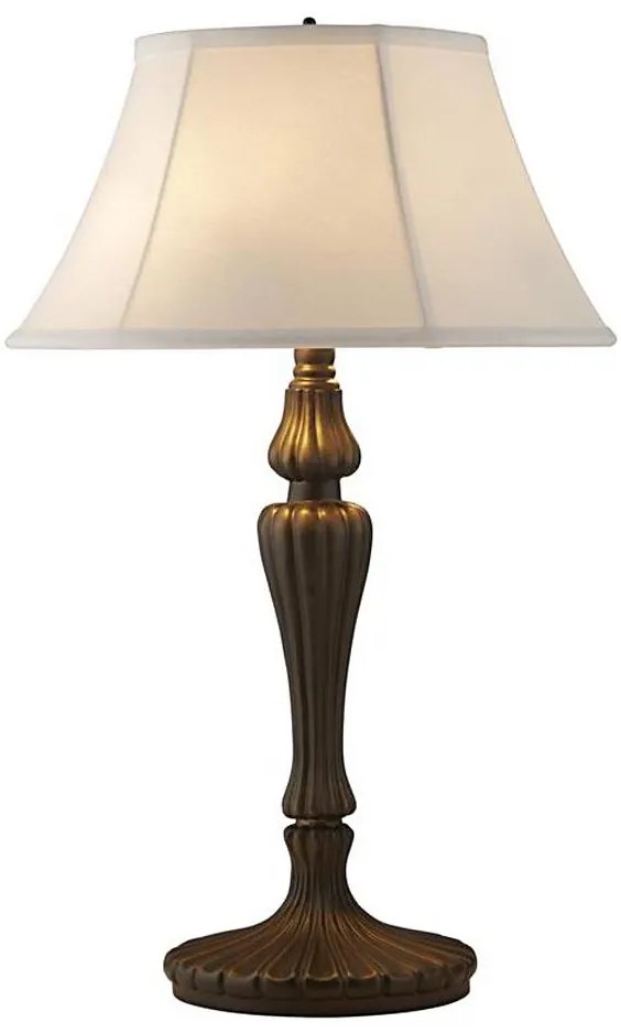 Searchlight EU46091WH - Настолна лампа AMY 1xE27/60W/230V