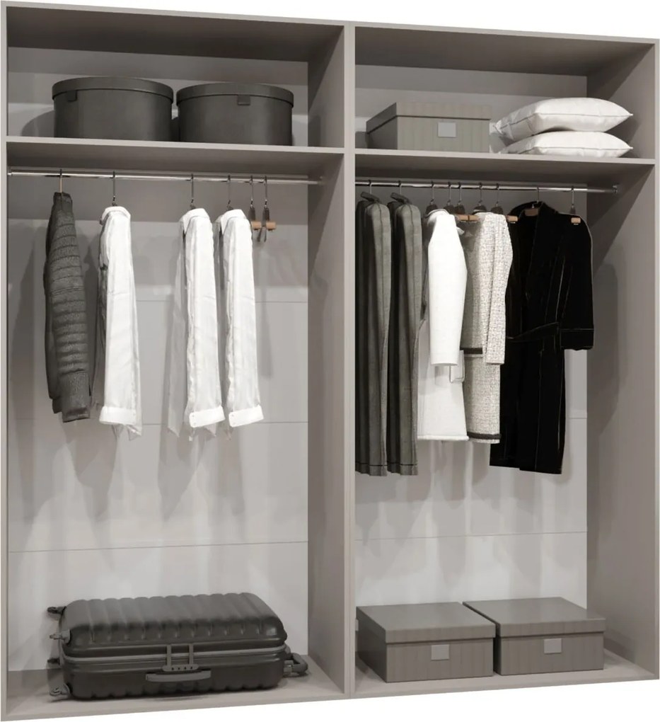 Гардероб Малага плюс четирикрилен-Кашмир