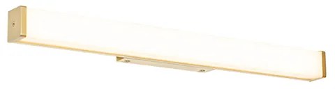 Стенна лампа за баня месинг 62 см с LED IP44 - Cascada