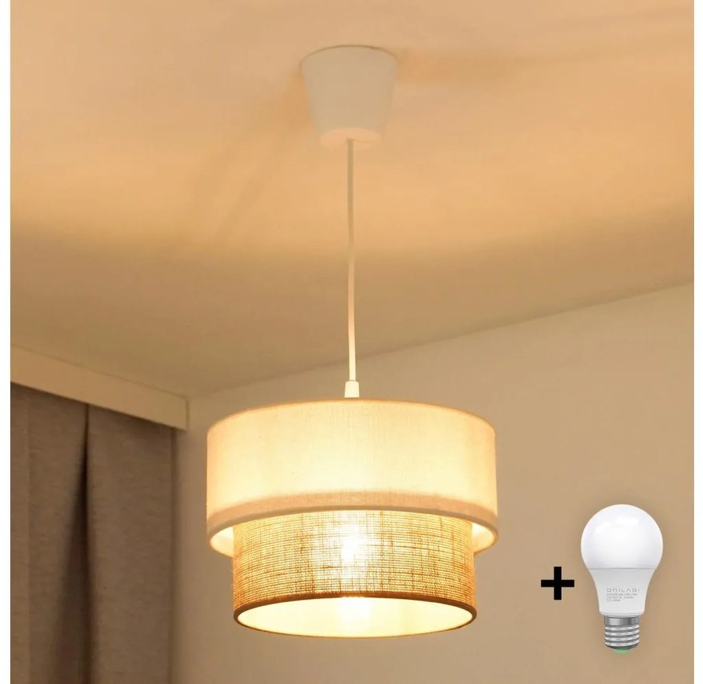 Brilagi - LED Пендел BOHO STYLE 1xE27/15W/230V Ø 25 см
