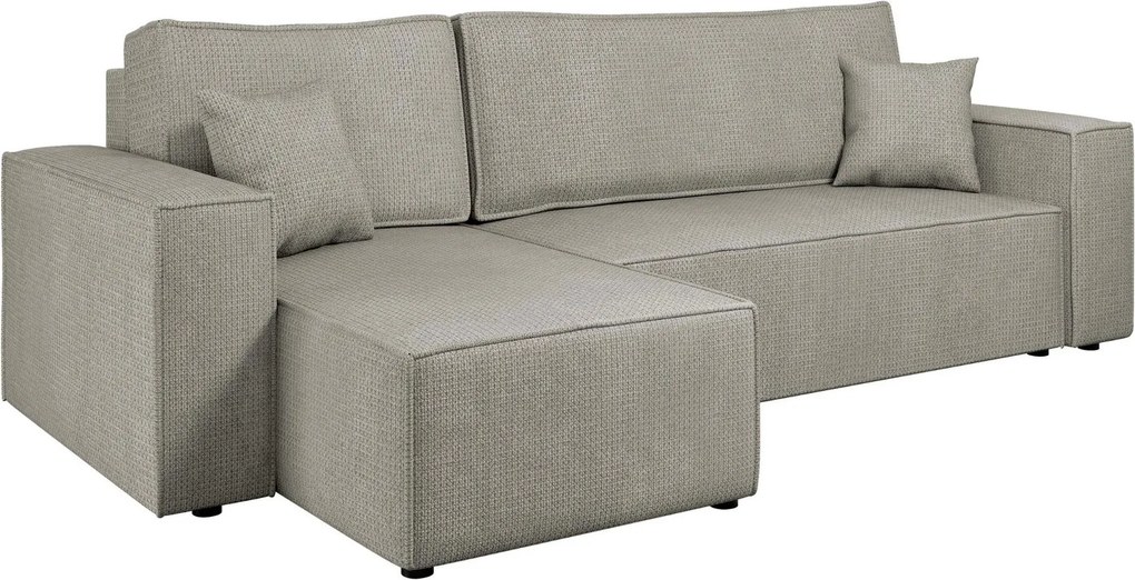 Ъглов диван Karl II-Сив